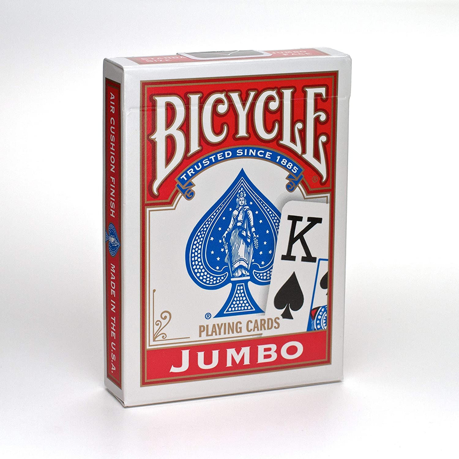 Bicycle Playing Cards (Jumbo Face Red)